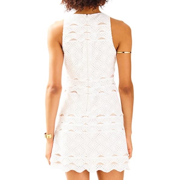 Lilly Pulitzer Brenton White Eyelet Dress - 8 - Picture 3 of 8